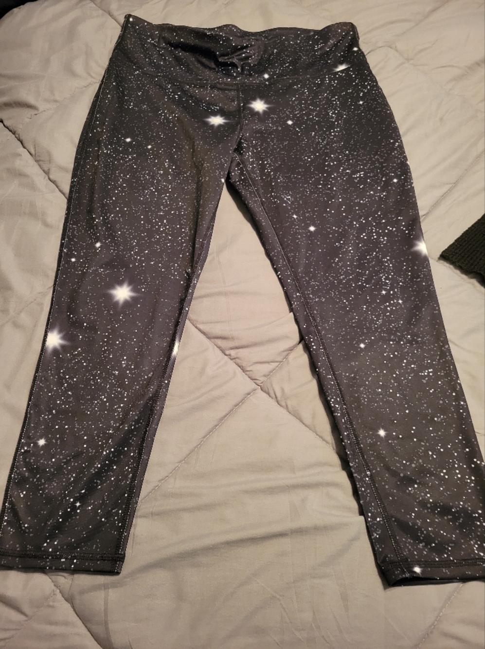 Xersion Black Speckled Active Leggings